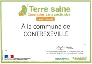 Diplome terre saine contrexéville