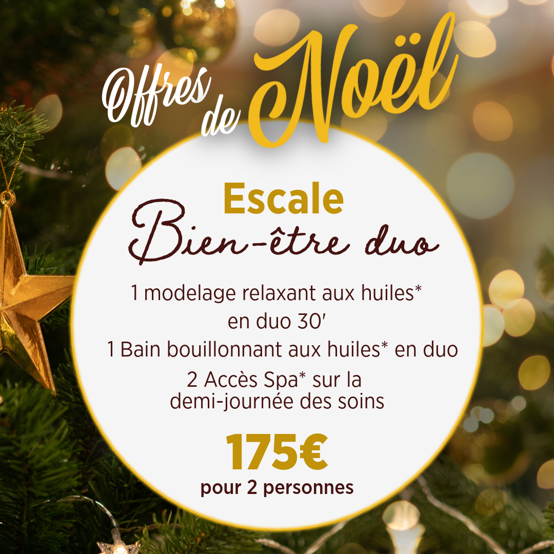 Offres de Noel 2025-Escale Bien Etre